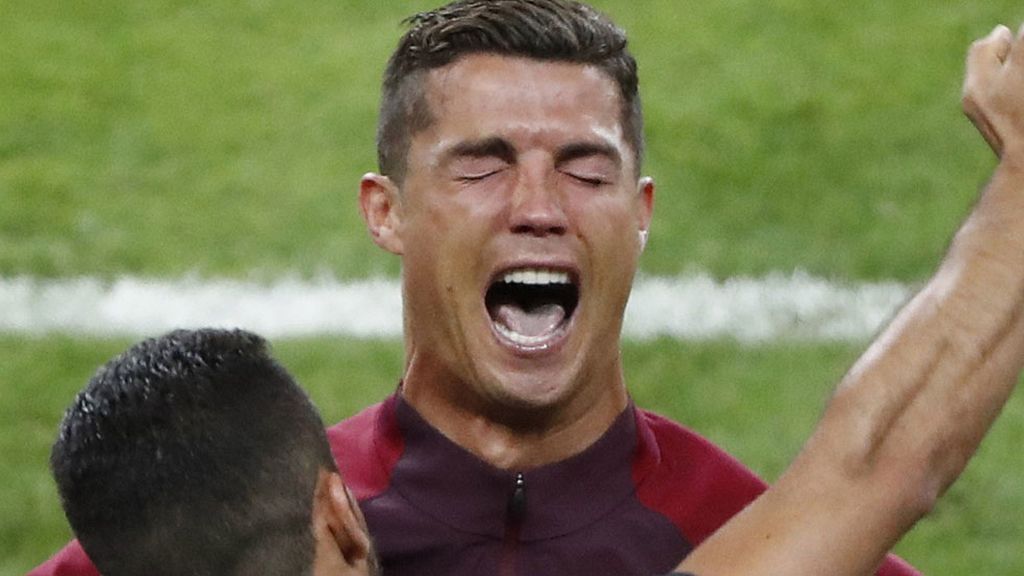 La felicidad máxima de CR7