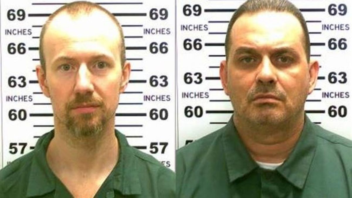 Hallan ADN de los dos presos fugados de una cárcel de Nueva York