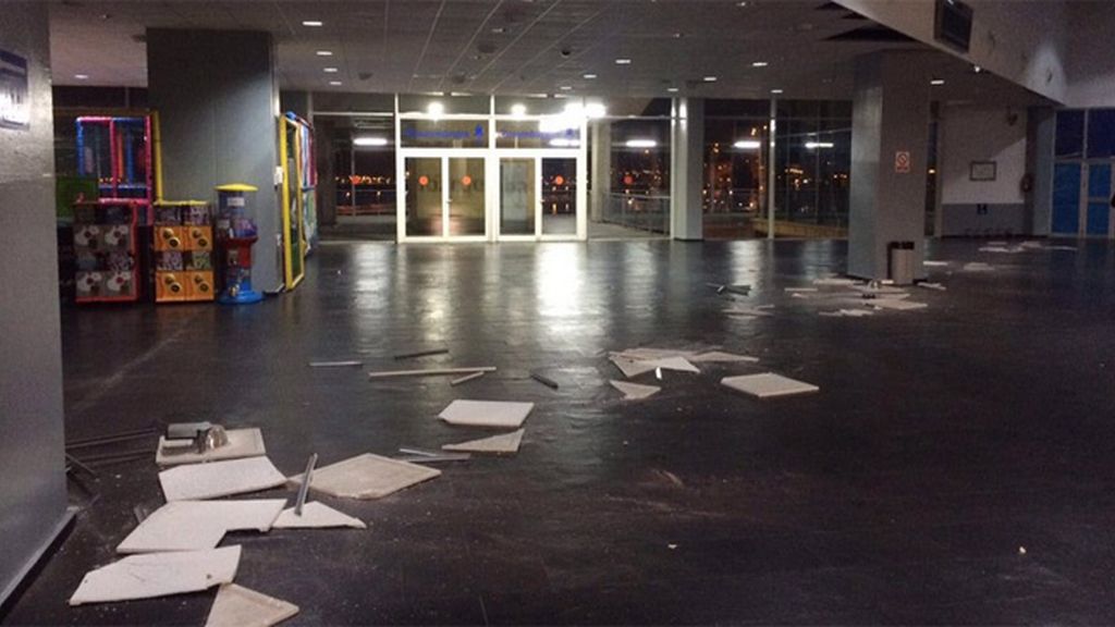 El seísmo ha provocado daños materiales