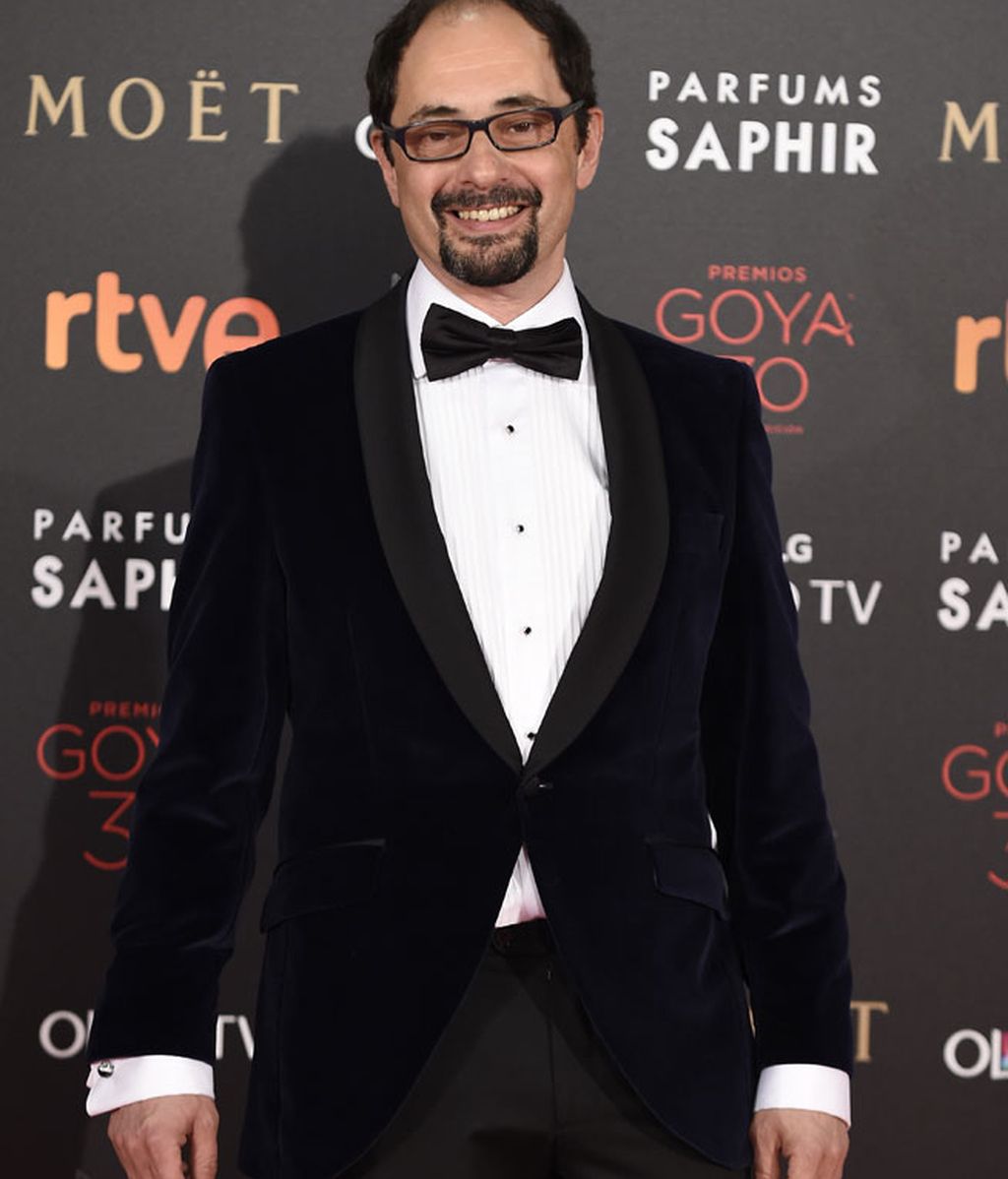 Jordi Sánchez, con chaqueta de terciopelo