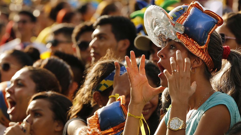 Algunos se ponían nerviosos antes del descanso