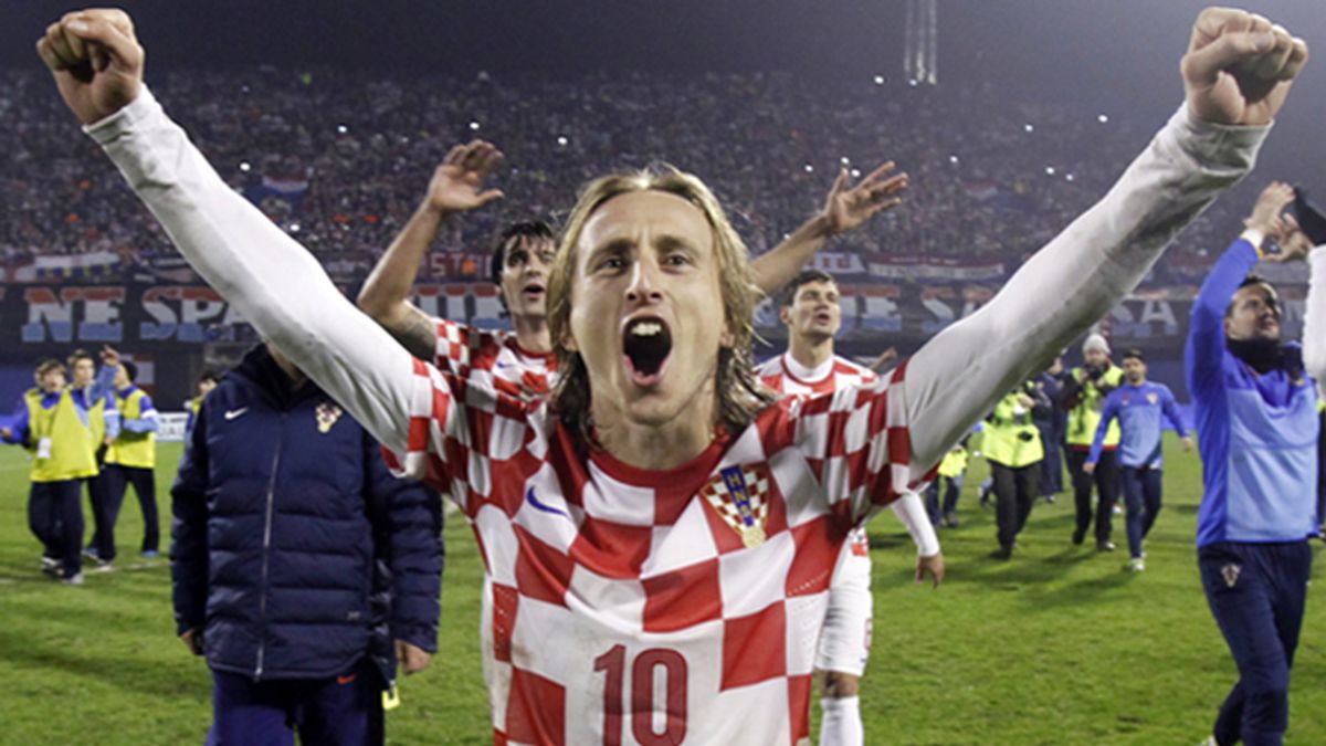 Modric, mejor jugador croata en 2014