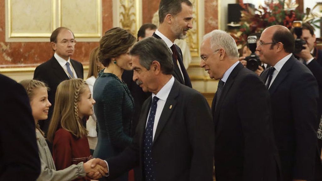 Han acudido a la sesión solemne de apertura en las Cortes (Madrid)