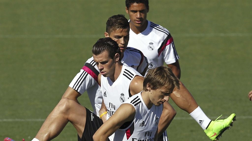 El Real Madrid prepara el derbi El Real Madrid prepara el derbi