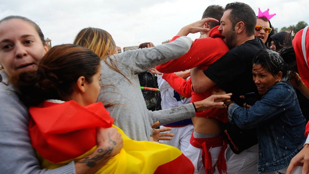 A golpes en Tordesillas por el ‘Toro de la Peña’