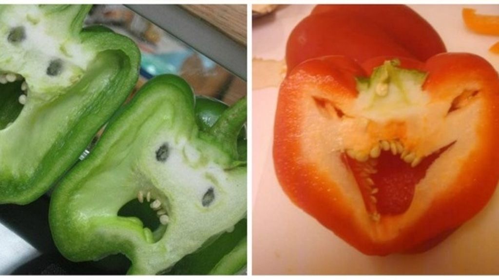 ¡Unos alimentos que dan miedo!