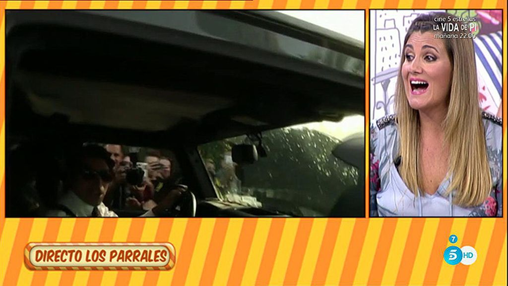 La llegada de los familiares y amigos de la pareja