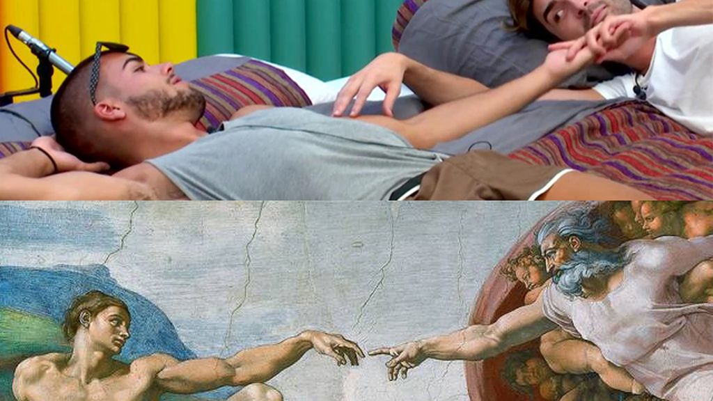 Pol y Miguel de cuadro