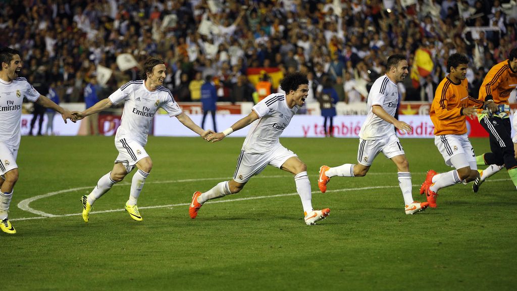 La Copa del Rey se tiñe de blanco