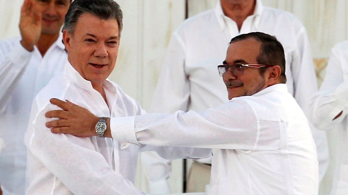 Colombia firma el acuerdo de paz con las FARC