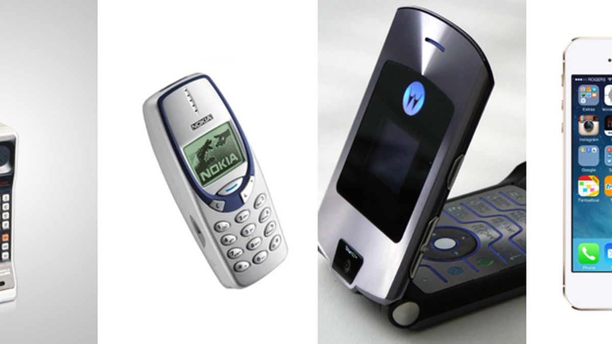 Evolución de teléfonos móviles