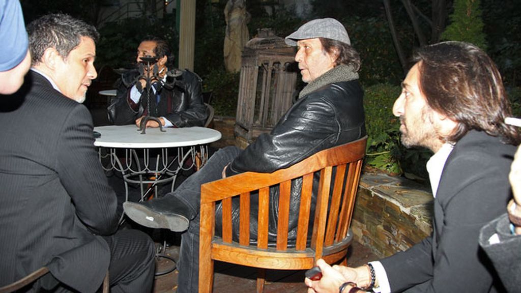 En la capilla ardiente de Enrique Morente