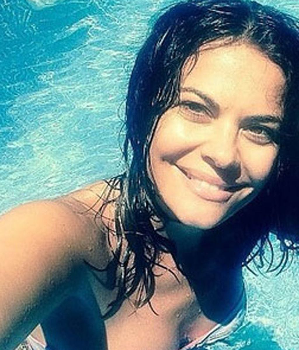 El selfie-chaparrón de María José Suárez