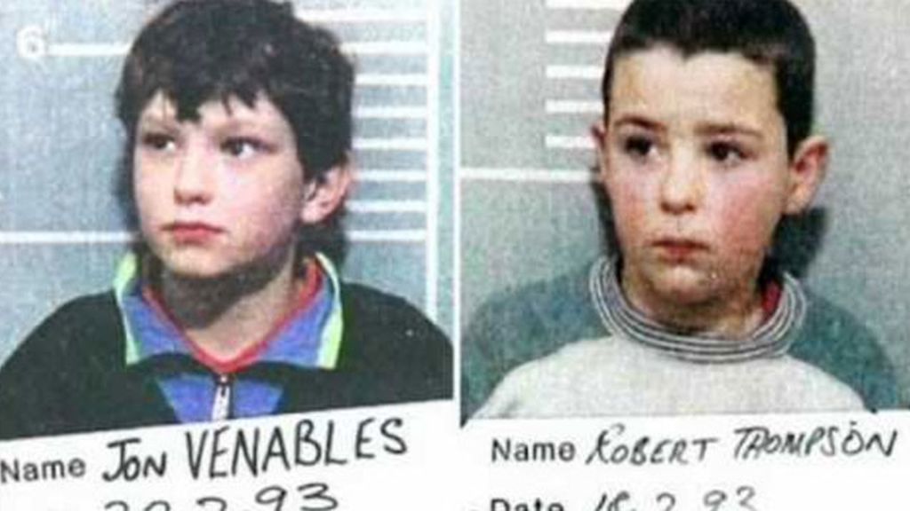 Jon Venables y Robert Thompson, ambos 10 años (1993)