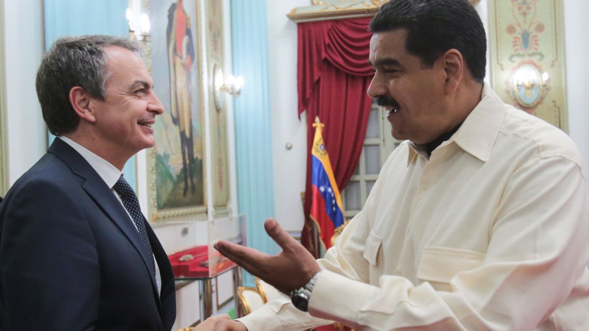 Maduro se reúne con Zapatero
