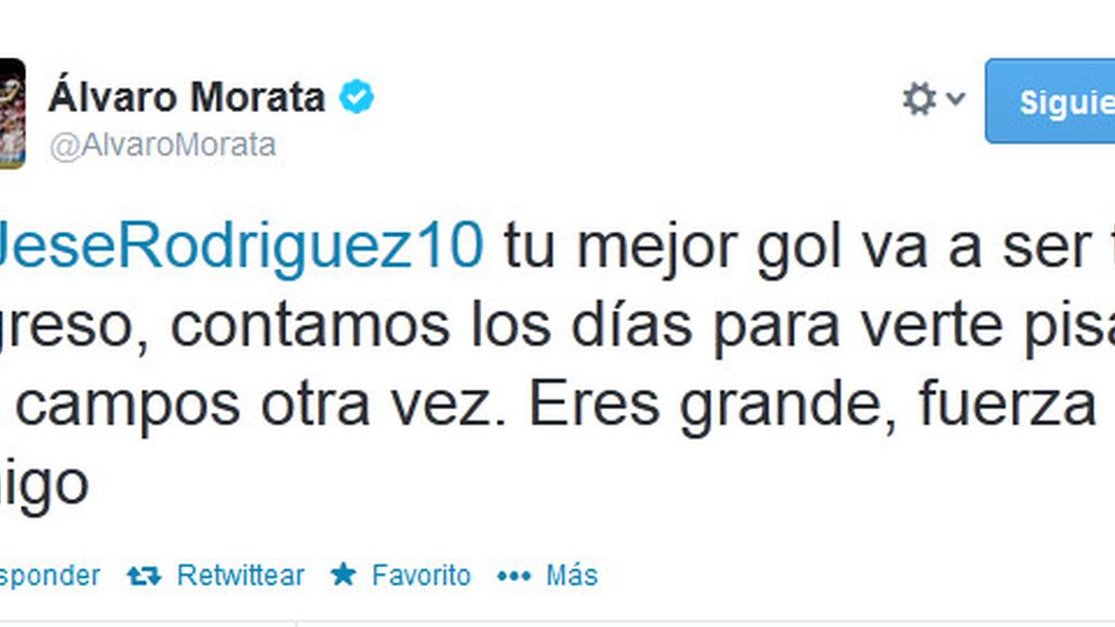 Morata Twitter