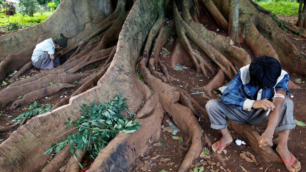 Herína, el rey de la calle en Myanmar