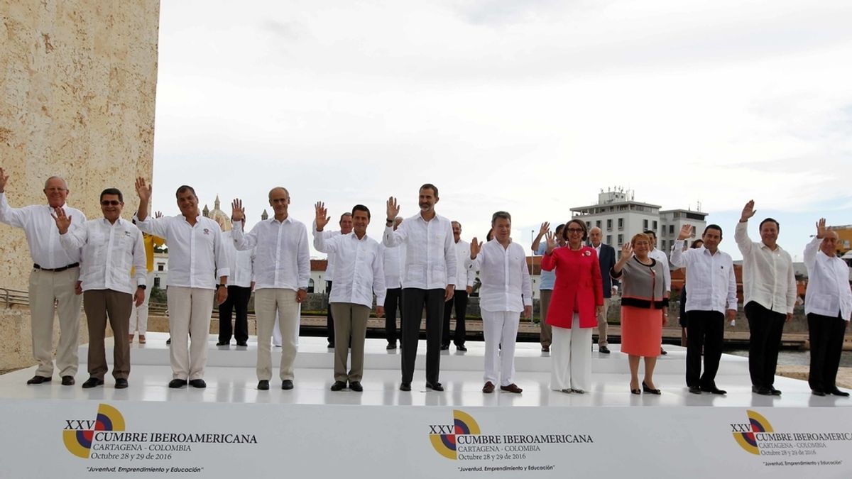 Líderes en la XXV Cumbre Iberoamericana