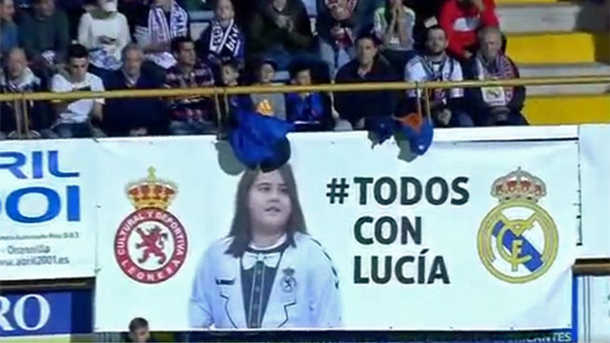 Todos con Lucia, Real Madrid