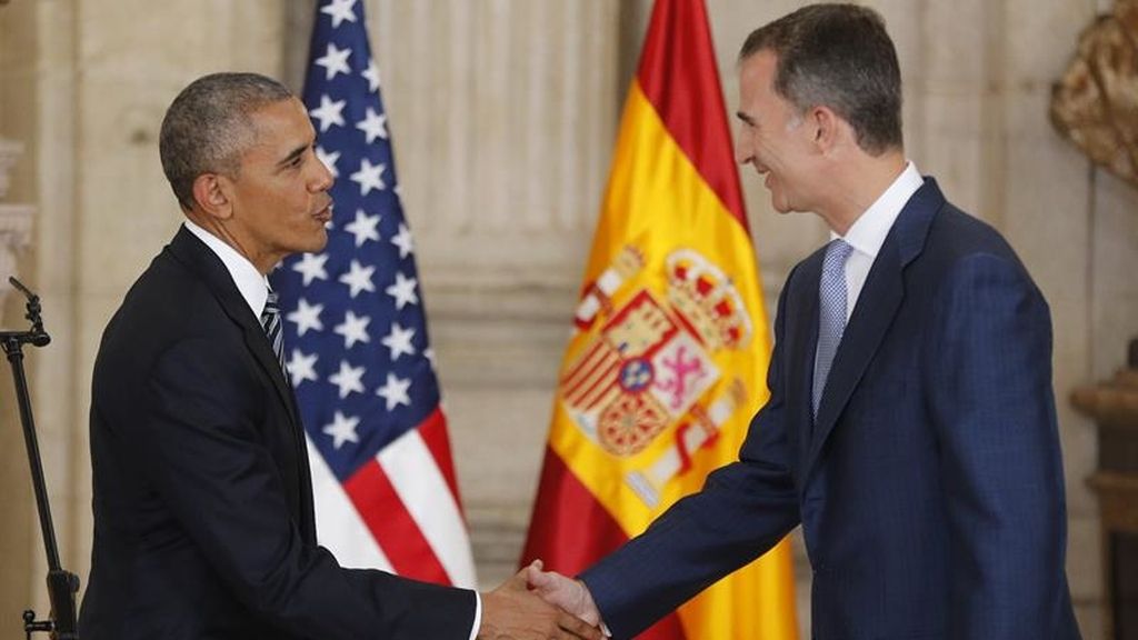 Obama y Felipe VI