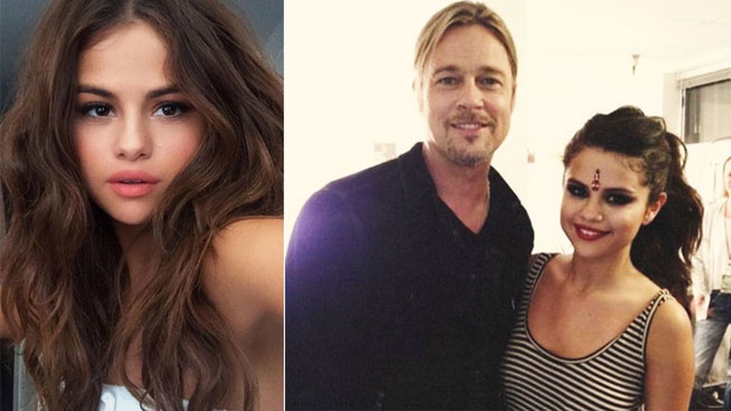 Selena Gómez es de las que empapelaba paredes con pósters de Brad Pitt