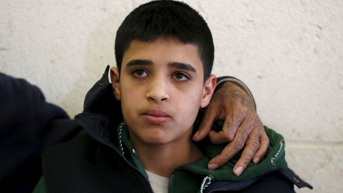 Ahmed Manasra, el niño palestino
