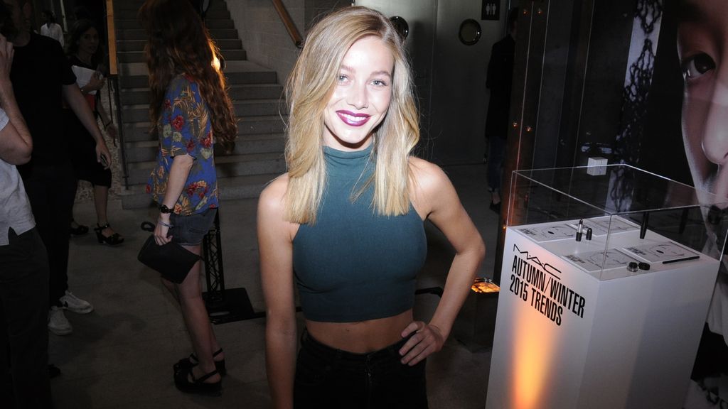 La actriz Charlotte Vega, recién incorporada al reparto de "Galerías Velvet"