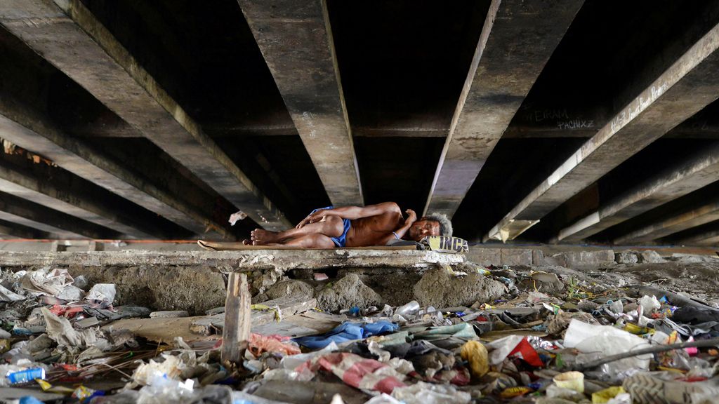 Sin techo en Filipinas