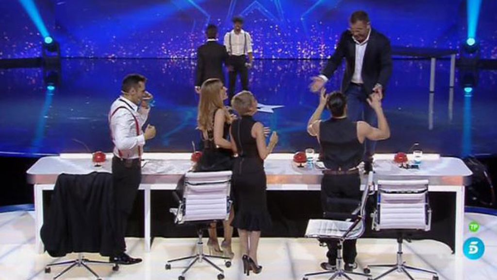 Edurne, Eva Hache, J.J. Vázquez y Jesús V. lo dieron todo