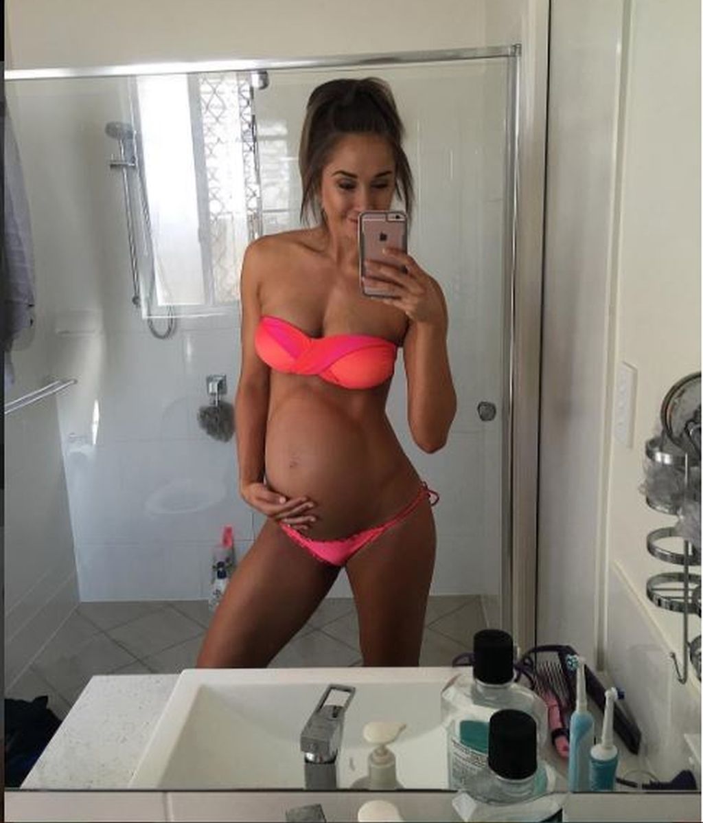Chontel Duncan: "Encerré a mi bebé en la tripa con mis abdominales"