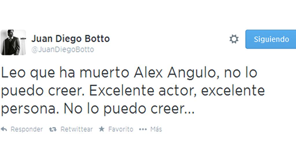 El mundo cinematográfico dice adiós al actor Álex Angulo