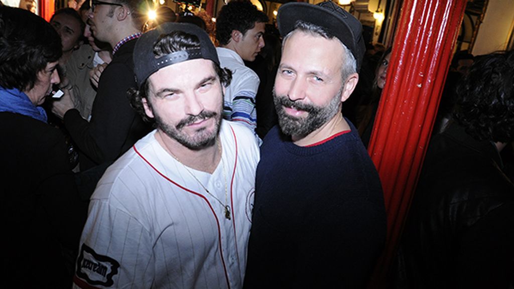 El fotógrafo Valero Rioja y Pedro Melo