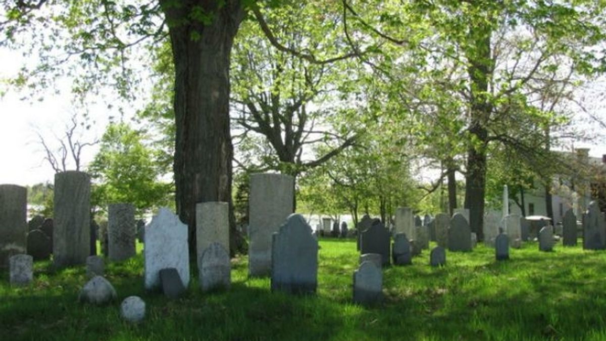 Cementerio de Portsmouth, en el sudeste de Reino Unido