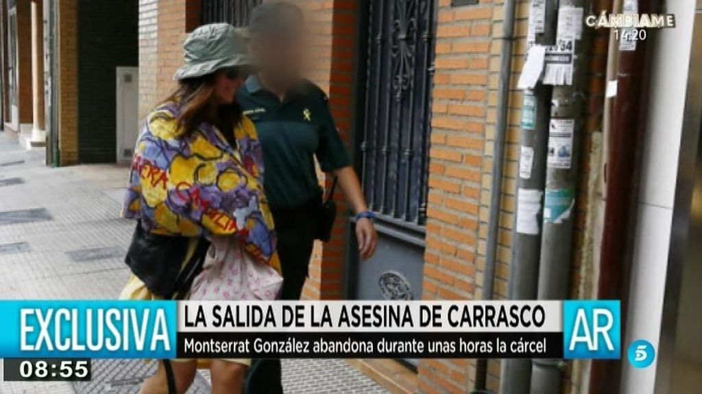 EXCLUSIVA AR: La pintoresca salida de la cárcel de la asesina de Isabel Carrasco