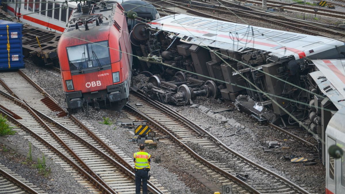 35 heridos por el choque de dos trenes en el sur de Alemania