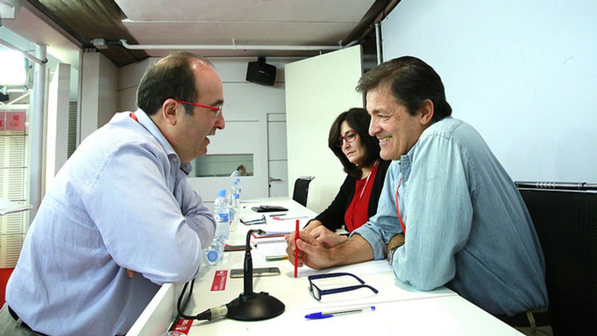 Miquel Iceta y Javier Fernández