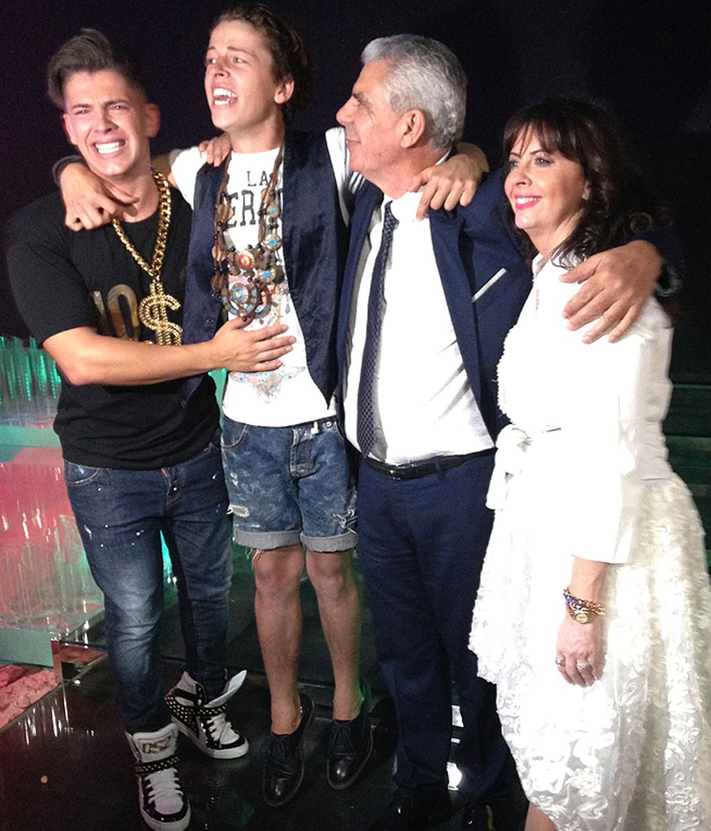 Lágrimas de felicidad y mucha alegría tras las cámaras