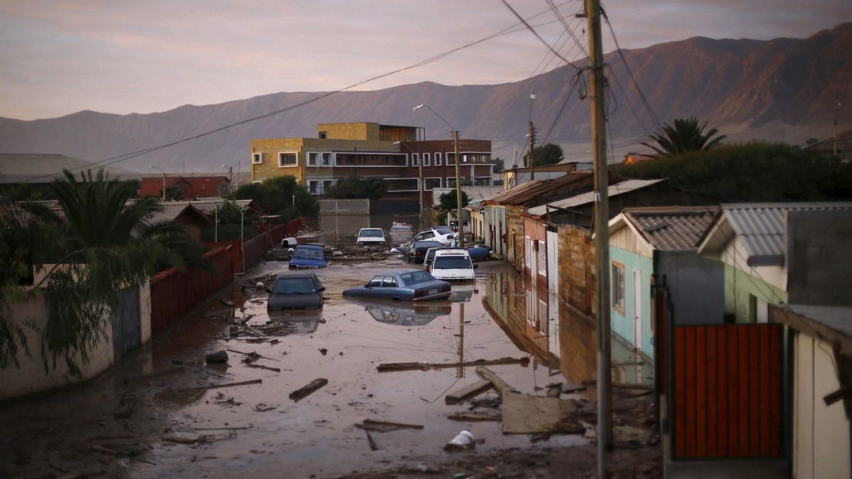 Las lluvias torrenciales dejan 14 muertos en Chile
