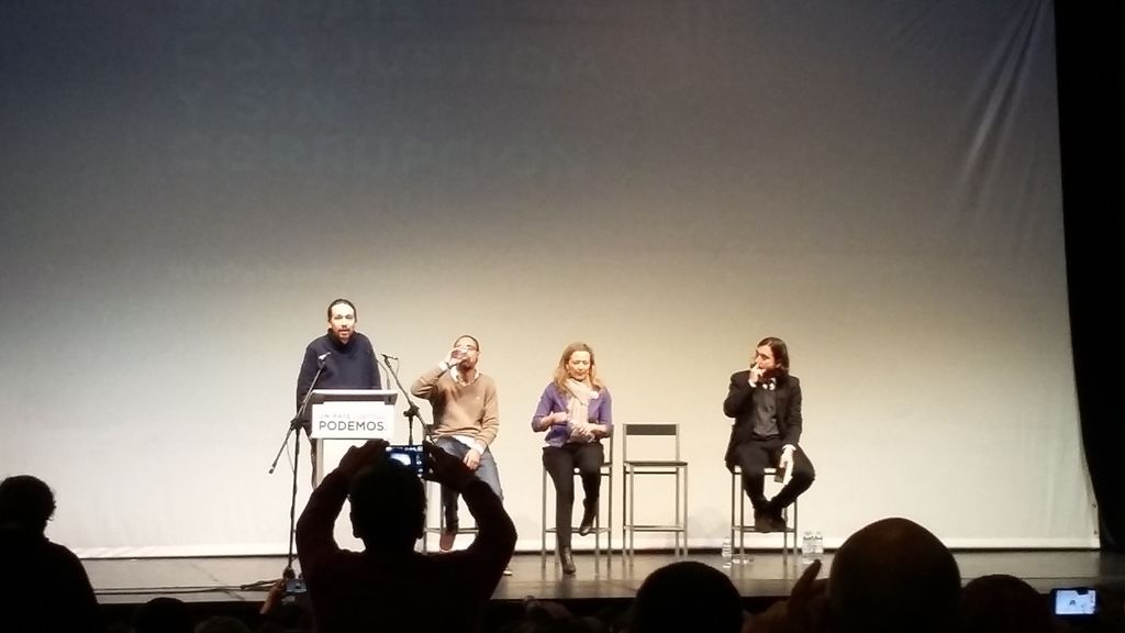 Pablo Iglesias en Málaga