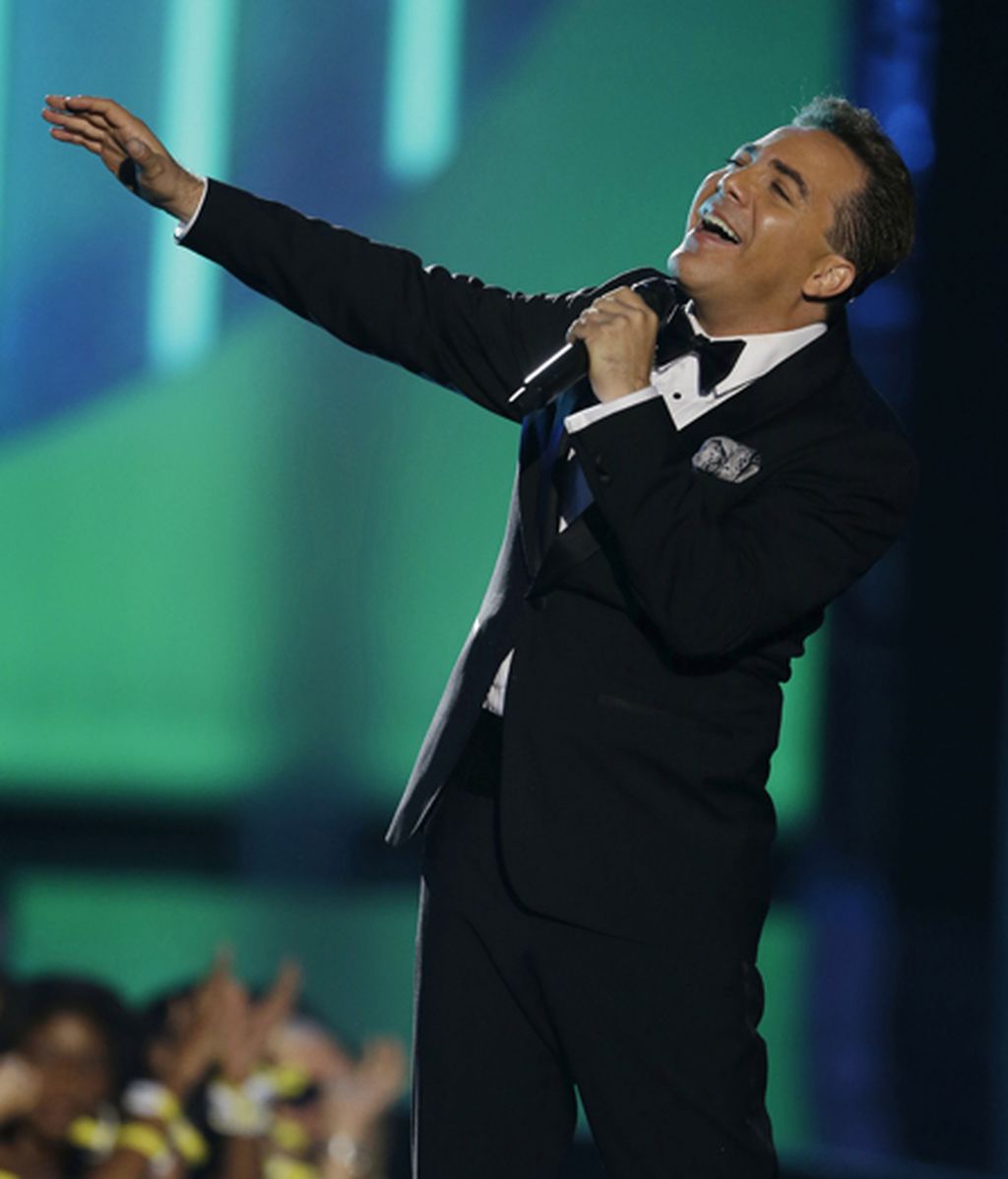 El cantante mexicano Cristian Castro