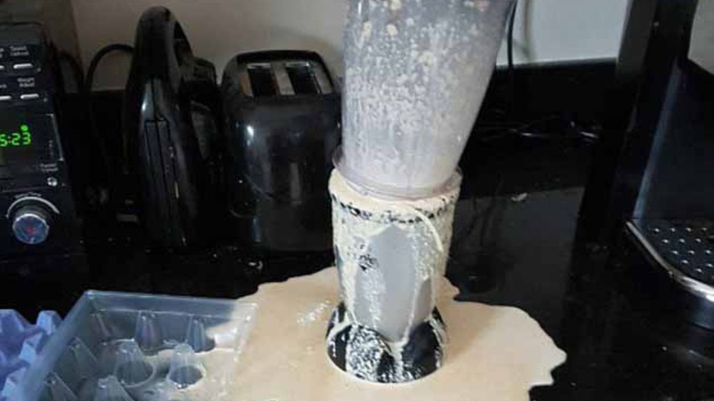 ¡Qué fácil es usar una batidora!, o no...