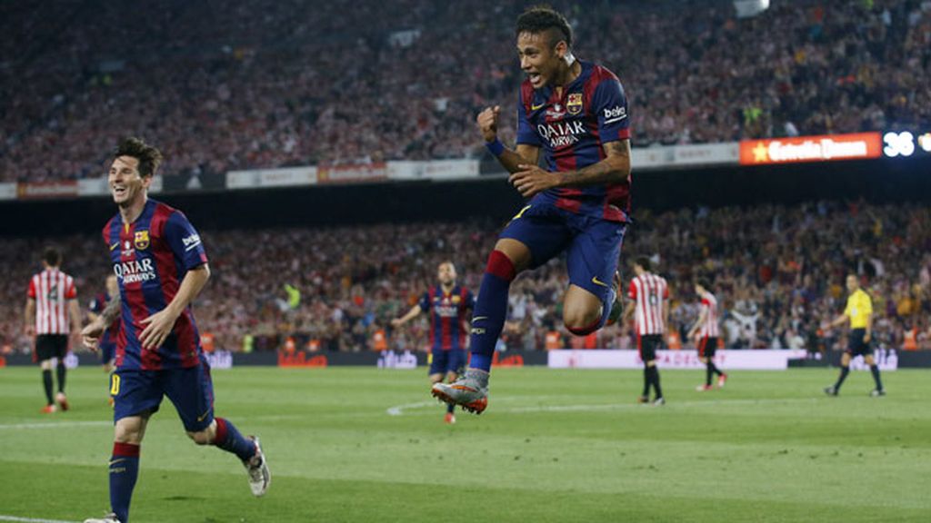 De la genialidad de Messi al lío de Neymar: Las mejores imágenes de la final de Copa