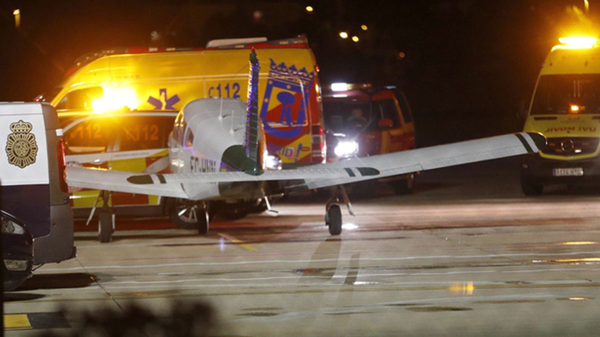 Dos muertos en un accidente de avioneta en el Aeropuerto de Madrid-Cuatro Vientos
