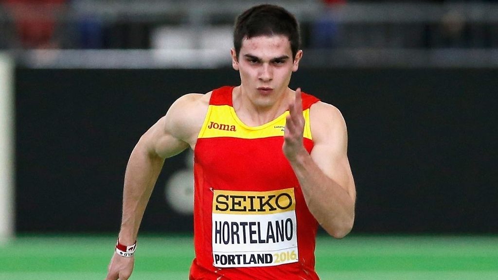 Bruno Hortelano, Atletismo