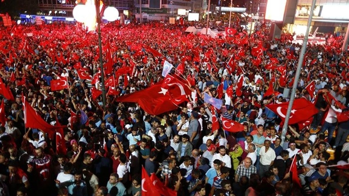 Manifestación turca