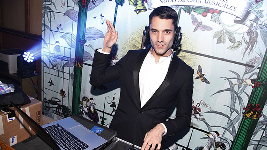 Marco Llorente fue el DJ de la fiesta