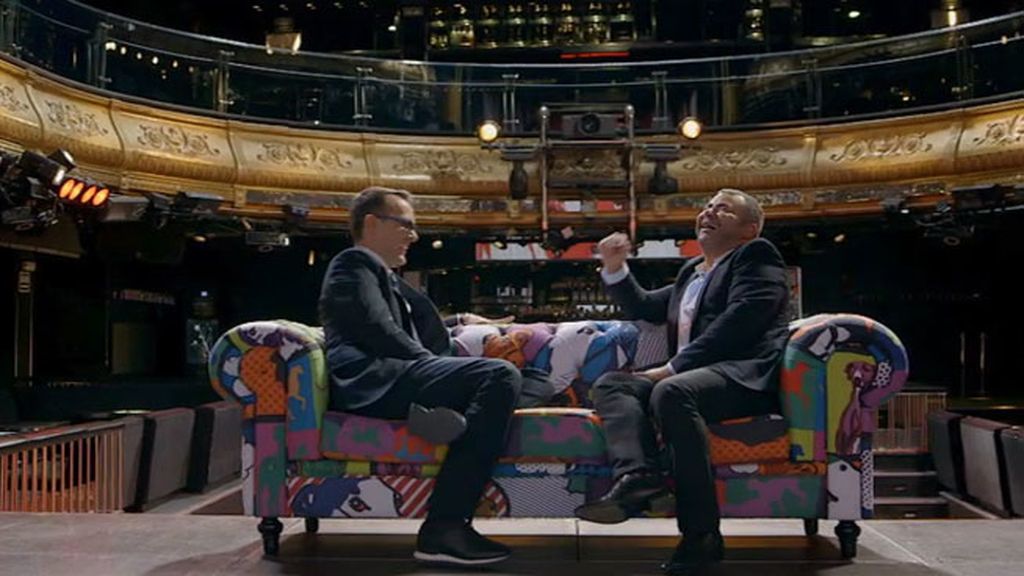 Jorge Javier Vázquez, gesto a gesto con Risto