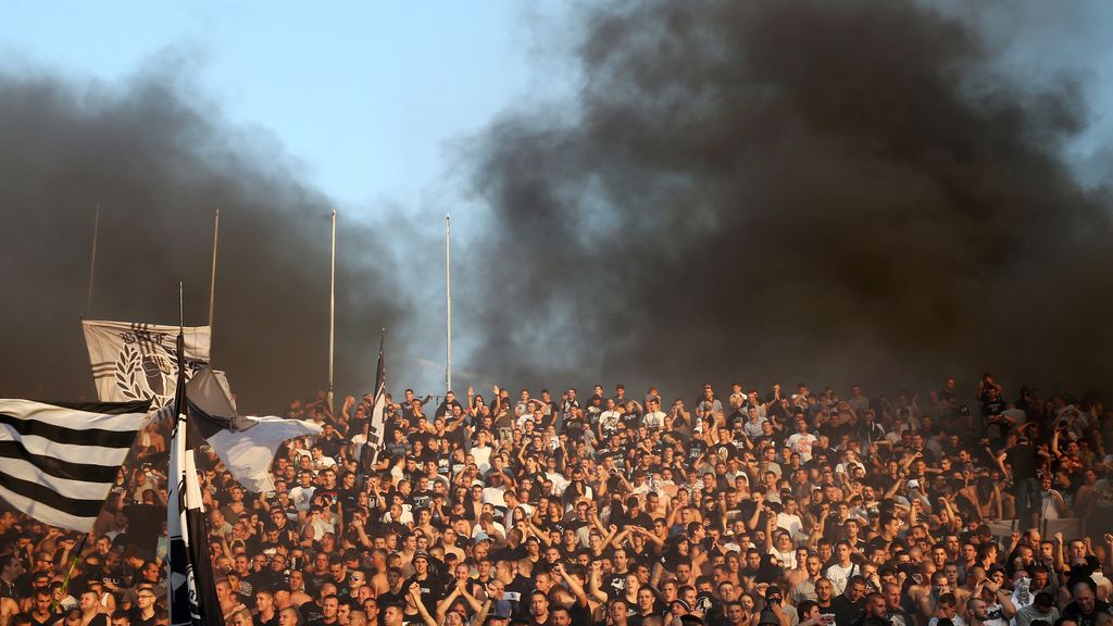 Pasión desmedida por el fútbol en Belgrado
