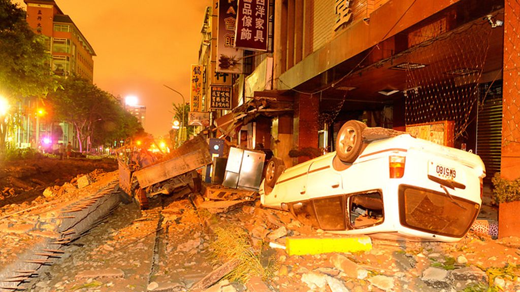 La ciudad de Kaohsiung ha quedado devastada