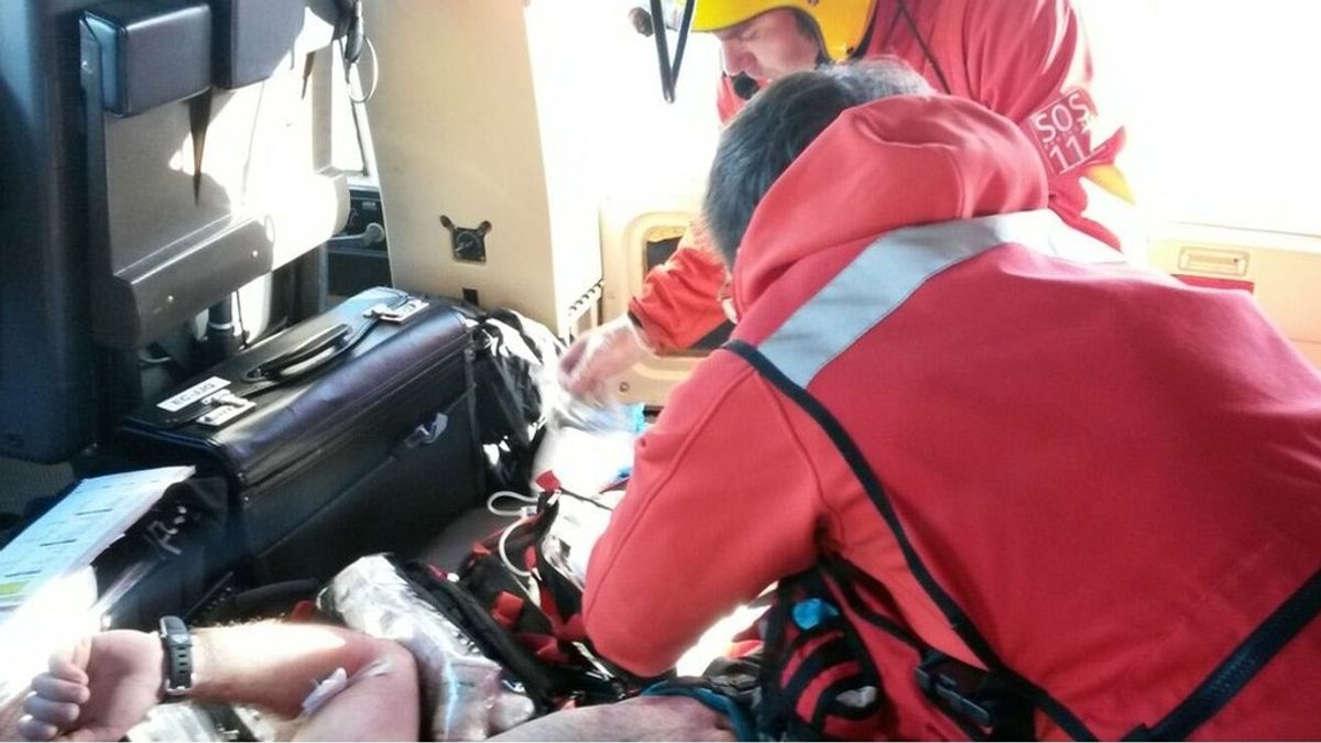 Rescatados tres escaladores heridos en Picos de Europa